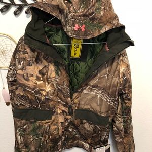 Under Armour camo hunting jacket